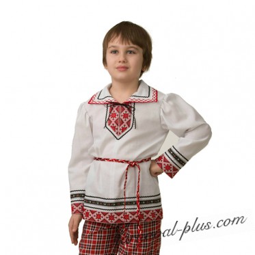 Рубашка-вышиванка русская народная для мальчика